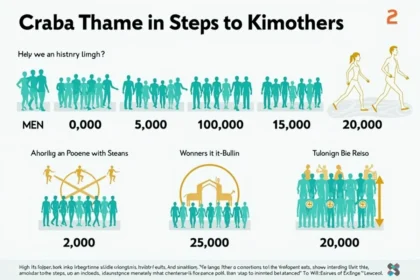 Ile kroków to kilometr? Przelicz i poznaj przykłady!